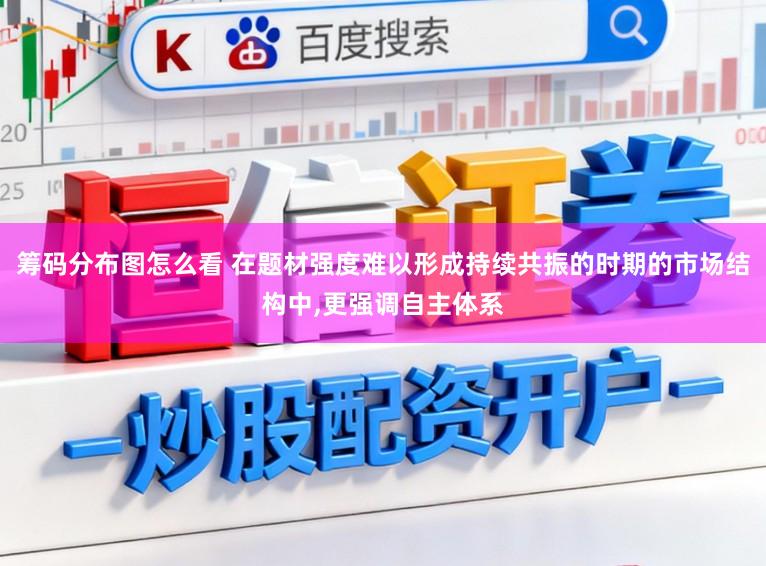 筹码分布图怎么看 在题材强度难以形成持续共振的时期的市场结构中,更强调自主体系