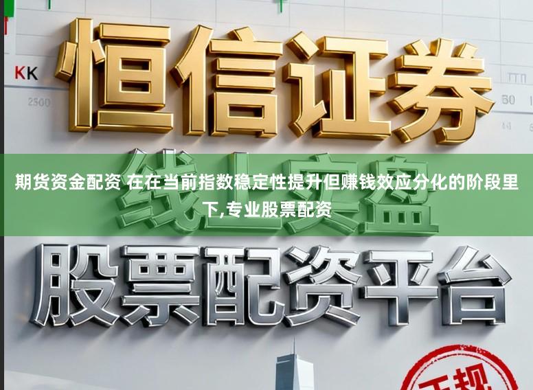 期货资金配资 在在当前指数稳定性提升但赚钱效应分化的阶段里下，专业股票配资