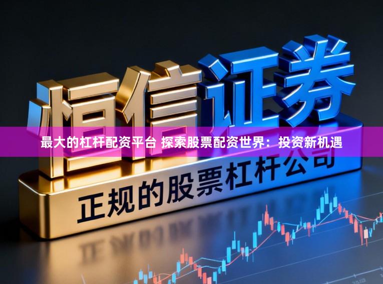 最大的杠杆配资平台 探索股票配资世界：投资新机遇