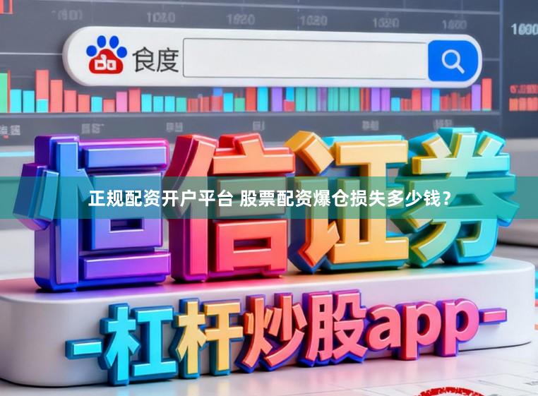 正规配资开户平台 股票配资爆仓损失多少钱？