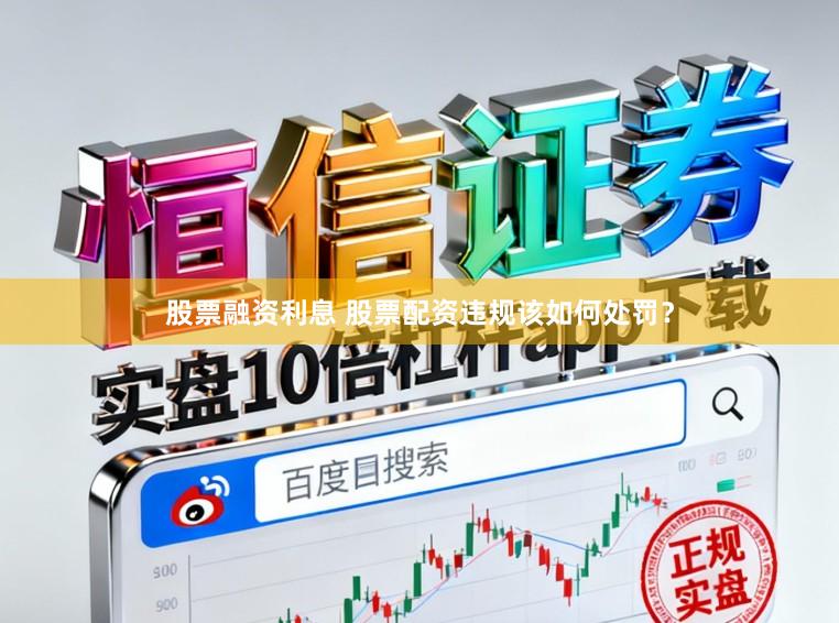 股票融资利息 股票配资违规该如何处罚？